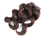 Paruka / vlasy pro panenky 25 cm vlnité - 1 ks - 2 hnědá