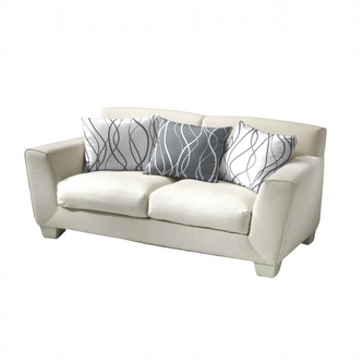 Dadka Povlak na polštář bavlna Vlny bílé/tmavě šedé DUO 40x50 cm