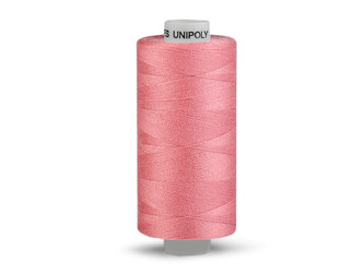 Polyesterové nitě Unipoly návin 500 m - 10 ks - 372 Powder Pink