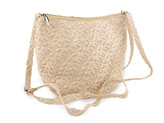 Kabelka crossbody 23x30 cm - 1 ks - 1 přírodní sv.