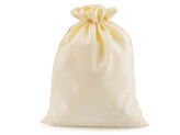 Dárkový pytlík 22x28 cm imitace juty - 20 ks - 8 vanilková