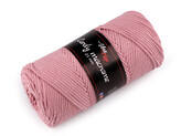 Pletací příze Cordy Macrame 250 g - 1 ks - 10 (8003) starorůžová sv.