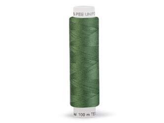 Polyesterové nitě Unipoly návin 100 m - 10 ks - 636 Fluorite Green