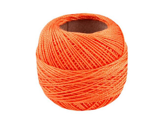 Vyšívací příze Perlovka Niťárna - 10 ks - 2182 Sun Orange