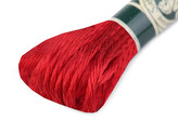 Vyšívací příze DMC Mouliné Satén - 1 ks - S321 Fiery Red