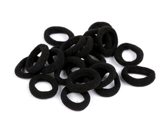 Mini gumičky do vlasů - 100 ks - 3 černá