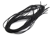 Řemínek imitace kůže šíře 3 mm - 10 ks - 6 (1) černá