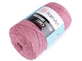 Pletací příze Macrame Cotton lurex 250 g - 1 ks - 7 (743) starorůžová