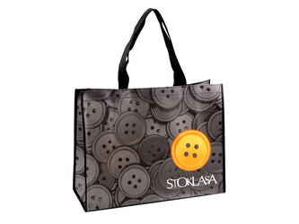 Nákupní taška Stoklasa 32x42 cm - 1 ks - šedá tmavá