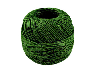 Vyšívací příze Perlovka Niťárna - 10 ks - 6692 Kelly Green