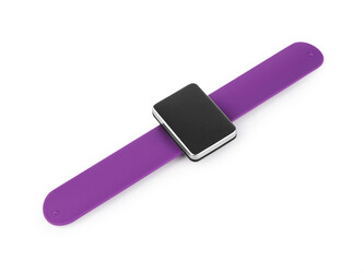 Magnetický jehelníček na ruku - srdce, obdélník - 1 ks - 8 fialová obdélník