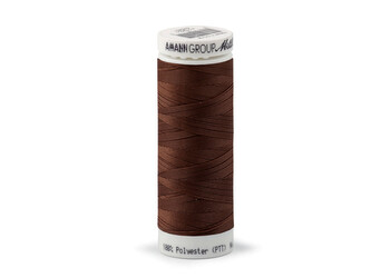 Polyesterové elastické nitě Seraflex Mettler návin 130 m - 5 ks - 0975 hnědá Polyesterové elastické nitě Seraflex Mettler návin 130 m - 5 ks - 0975 hnědá
