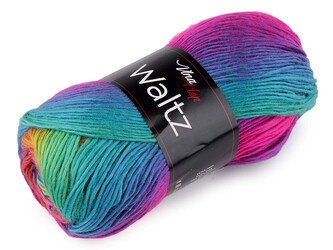 Pletací příze Waltz 100 g - 1 ks - 15 (5723) multikolor