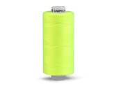 Polyesterové nitě Unipoly návin 500 m - 10 ks - 115 žlutozelená ost. neon