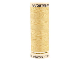 Polyesterové nitě návin 100 m Gütermann univerzální - 1 ks - 007 Banana Crepe
