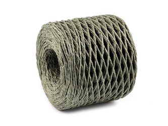 Lýko rafie k pletení tašek Ø1,5 mm - 1 ks - 6 zelená lahvová