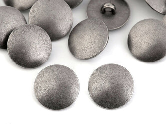 Kovový knoflík velikost 24", 28", 32" - 20 ks - 2 (28") nikl antik