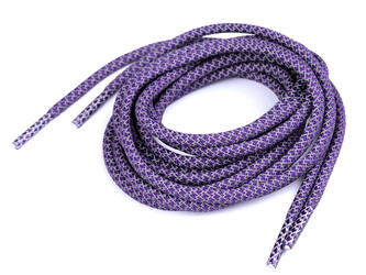 Reflexní tkaničky do bot, tenisek, mikin délka 130 cm - 10 ks - 11 fialová
