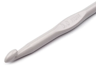 Háček na háčkování vel. 6; 7; 8; 9 - 10 ks - 1 (9 mm) stříbrná