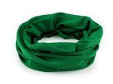 Multifunkční šátek pružný, bezešvý, jednobarevný - 10 ks - 21 zelená