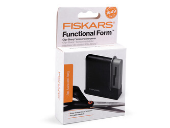 Ostřič nůžek Fiskars - 1 ks - černá
