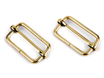 Posunovač na popruhy šíře 25 mm - 100 ks - 5 zlatá klasik