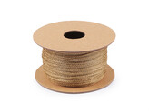 Lurexová šňůrka / provázek Ø1 mm, vánoční - 1 ks - 2 zlatá