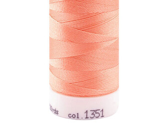 Nitě Poly Sheen Mettler 200 m - 1 ks - 1351 light peach