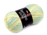 Pletací příze Bamboo Socks / ponožkovka 100 g - 1 ks - 6 (7906) zelená sv.
