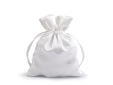 Dárkový pytlík 9,5x13 cm saténový - 10 ks - 1 Off White