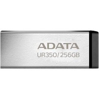 ADATA Flash Disk 256GB UR350, USB 3.2, stříbrno-černá