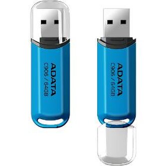 ADATA Flash Disk 64GB C906, USB 2.0, modrá
