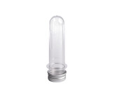 Plastová lahvička / zkumavka se šroubovacím víčkem - 12 ks - 1 (9,8 cm) transparent