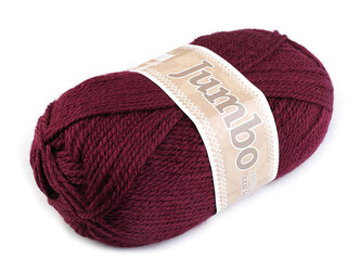 Pletací příze Jumbo 100 g - 1 ks - 16 (935) bordó