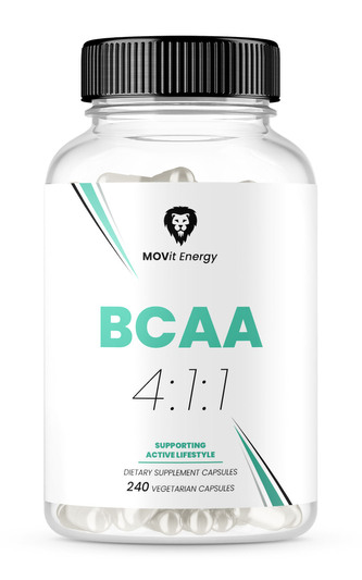 MOVit BCAA 4:1:1, 240 vegetariánských kapslí