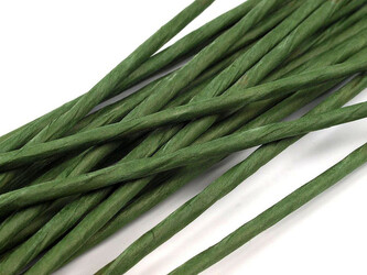 Floristický drát Ø2,5 mm, délka 40 cm - 20 ks - 1 zelené kapradí