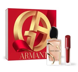 Giorgio Armani Sì Intense (2023) - EDP 100 ml + rtěnka Lip Maestro Satin 4 ml woman