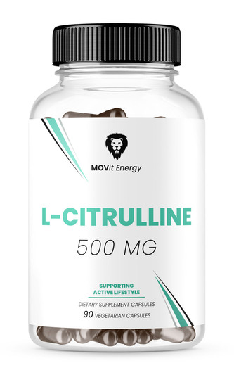 MOVit L-Citrulin Malát, 90 vegetariánských kapslí