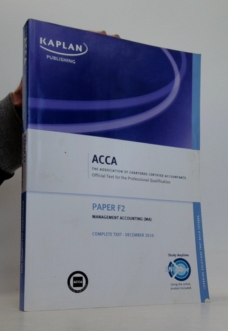 ACCA Paper F2 Mamagment accounting Complete Text