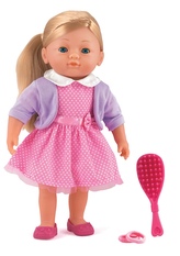 Dolls World Módní panenka Elizabeth blondýnka s doplňky 36 cm