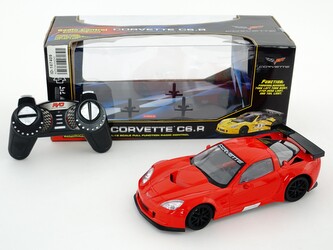 R/C auto 1:18 CORVETTE RACING C6R, 4 funkce; 37,5x16x15,5cm