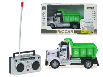 R/C nákladní auto, 4 funkce, světla; 14,5x7,5x6,5cm,,