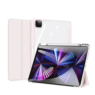 Dux Ducis Toby pancerne etui z klapką Smart Case do iPad Air 2020 / 2022 z uchwytem na Apple Pencil różowy Dux Ducis Toby pancerne etui z klapką Smart Case do iPad Air 2020 / 2022 z uchwytem na Apple Pencil różowy