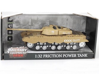 1:32 tank na setrvačník světlo, zvuk; 29x12,5x12cm,,