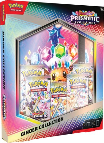 Pokémon TCG Scarlet & Violet Prismatic Evolutions Binder Collection