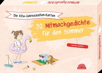 Die Kita-Jahreszeiten-Karten: 32 Mitmachgedichte für den Sommer