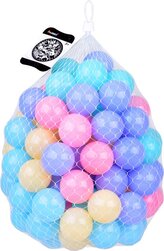 JOKOMISIADA Pastelové hrací míčky v síťce 100ks