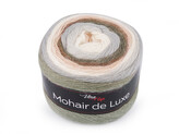 Pletací příze Mohair de Luxe 150 g - 1 ks - 5 (7401) šedá světlá