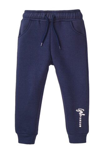 Tepláky dívčí, Minoti, 8GFJOG 5, modrá - 122/128