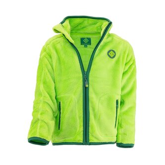 mikina dětská chlupatá se stojáčkem, Pidilidi, PD1156-19, zelená - 134